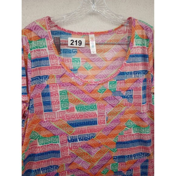 NWT LuLaRoe Tunic Top/Shirt Multi-Color Size XL Aztec Pattern Soft Stretchy EC - Picture 12 of 16
